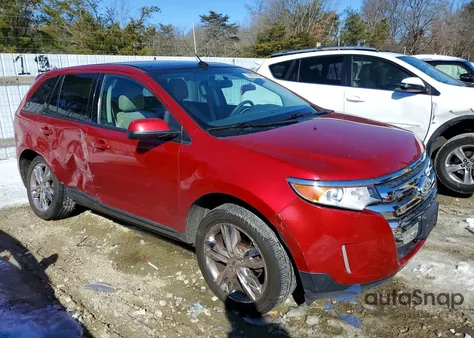 2012 Ford Edge Sel from USA, damaged, VIN 2FMDK3JC8CBA44767